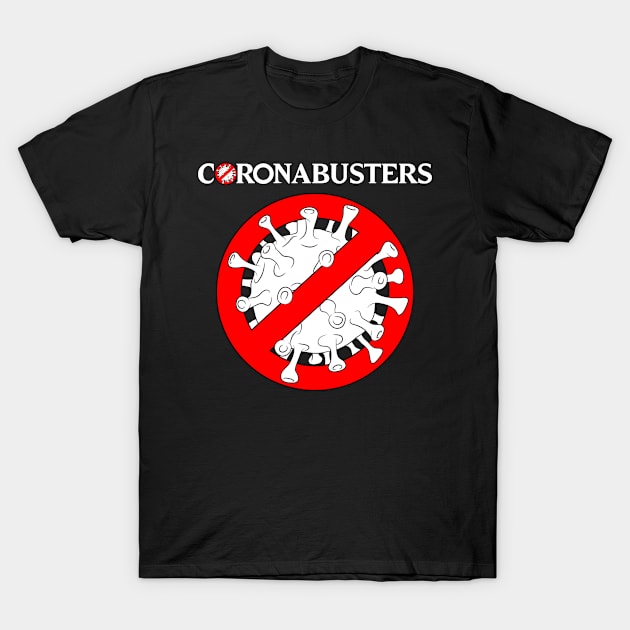 Coronabusters Tee T-Shirt by Scruffy Shop